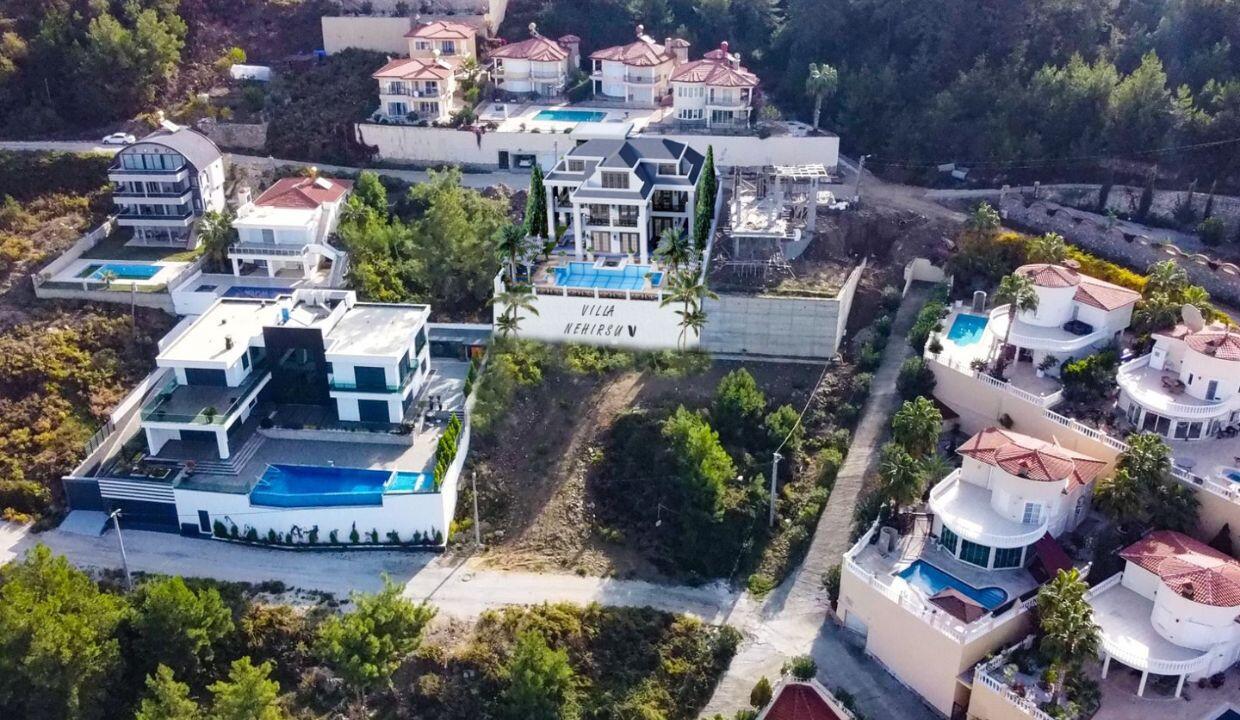 New Project 5+1 Villa For Sale In Alanya Kargicak
