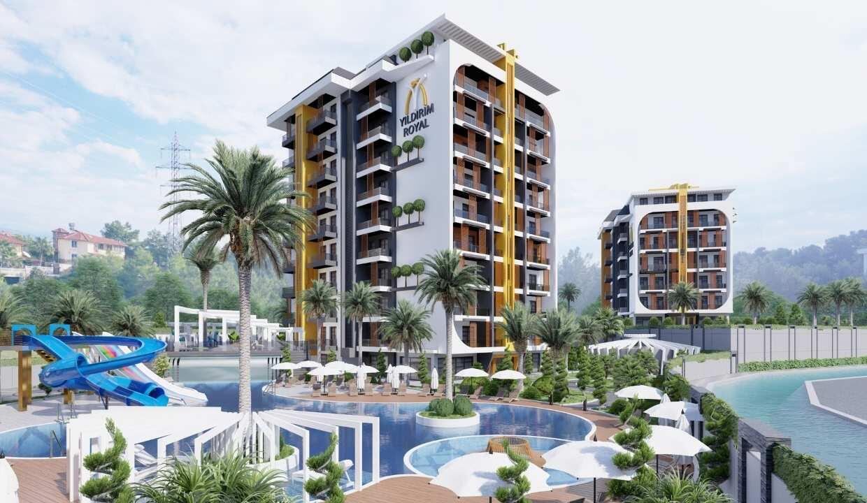 New Project Apartments For Sale in Avsallar